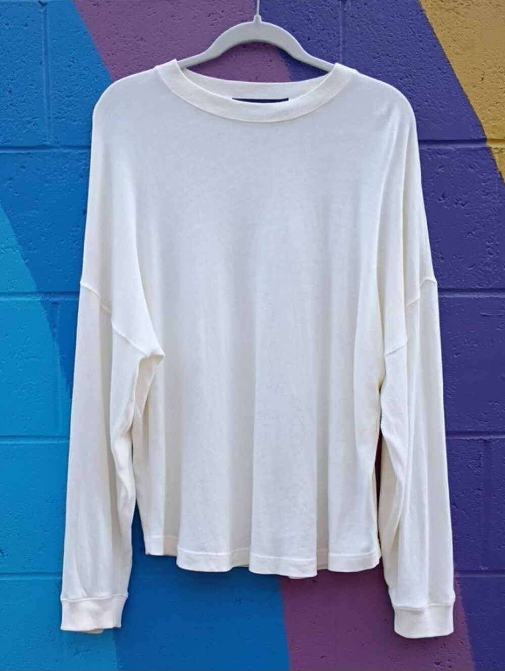 Jenni Kayne Cotton 100% Oversized Sweater Made In Peru Good Condition sz XS